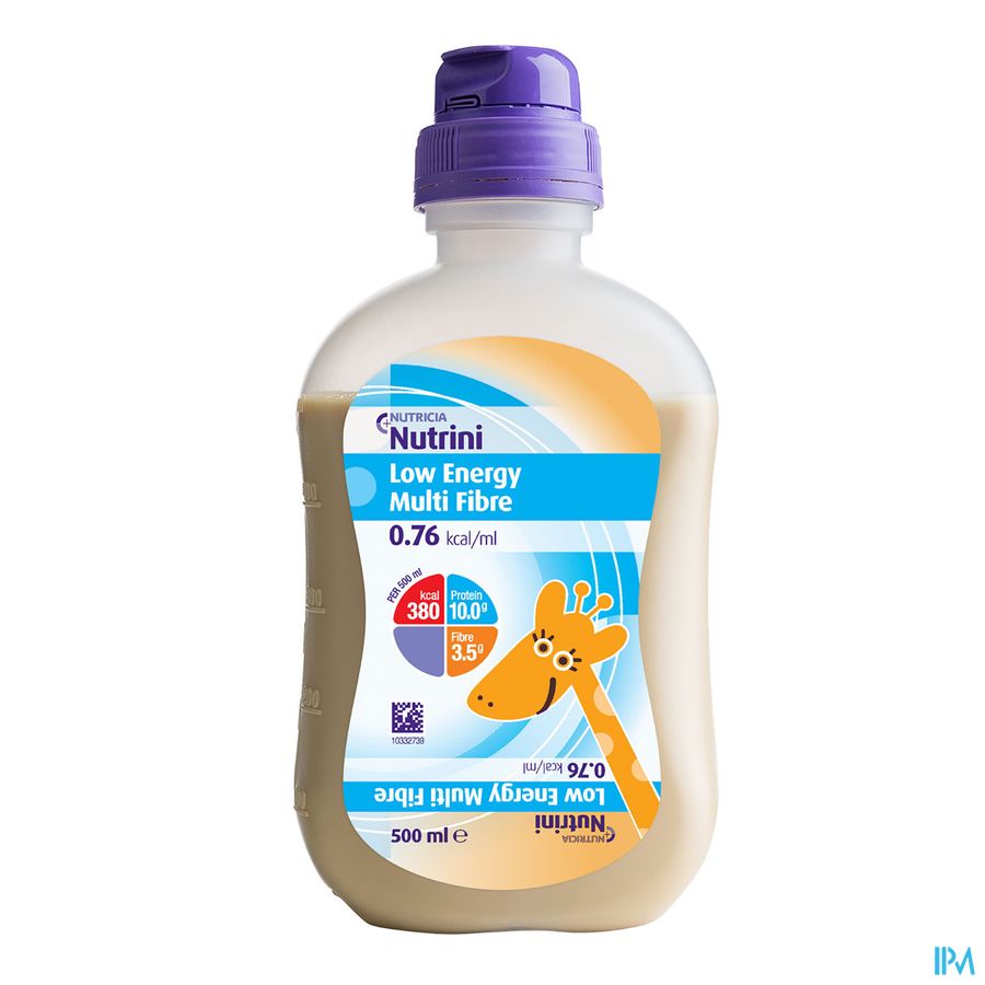 Nutrini Low Energy Multi Fibre Pack 500ml 65719 Nutrini Low Energy Multi Fibre Pack 500ml 65719