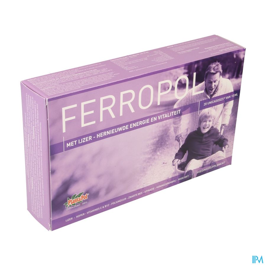 Purasana Plantapol Vitalon Fer Amp 20x10ml 2