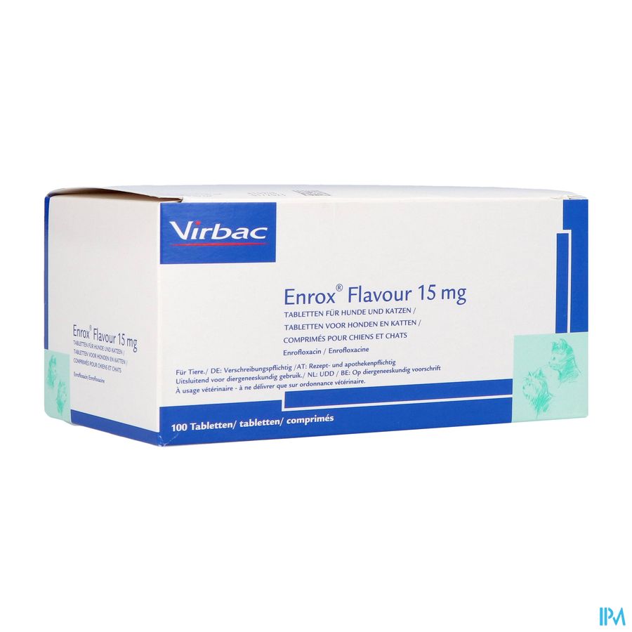 Enrox Flavour Comp 100 X 15mg Enrox Flavour Comp 100 X 15mg