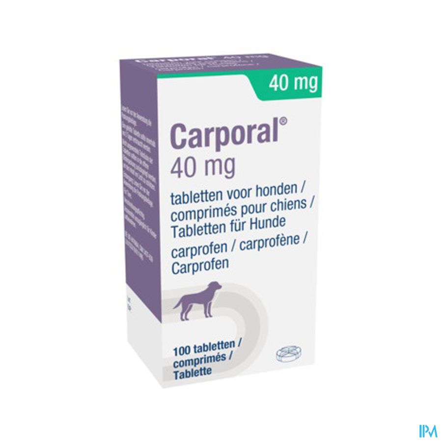 Carporal 40mg Hond Comp 100 Carporal 40mg Hond Comp 100