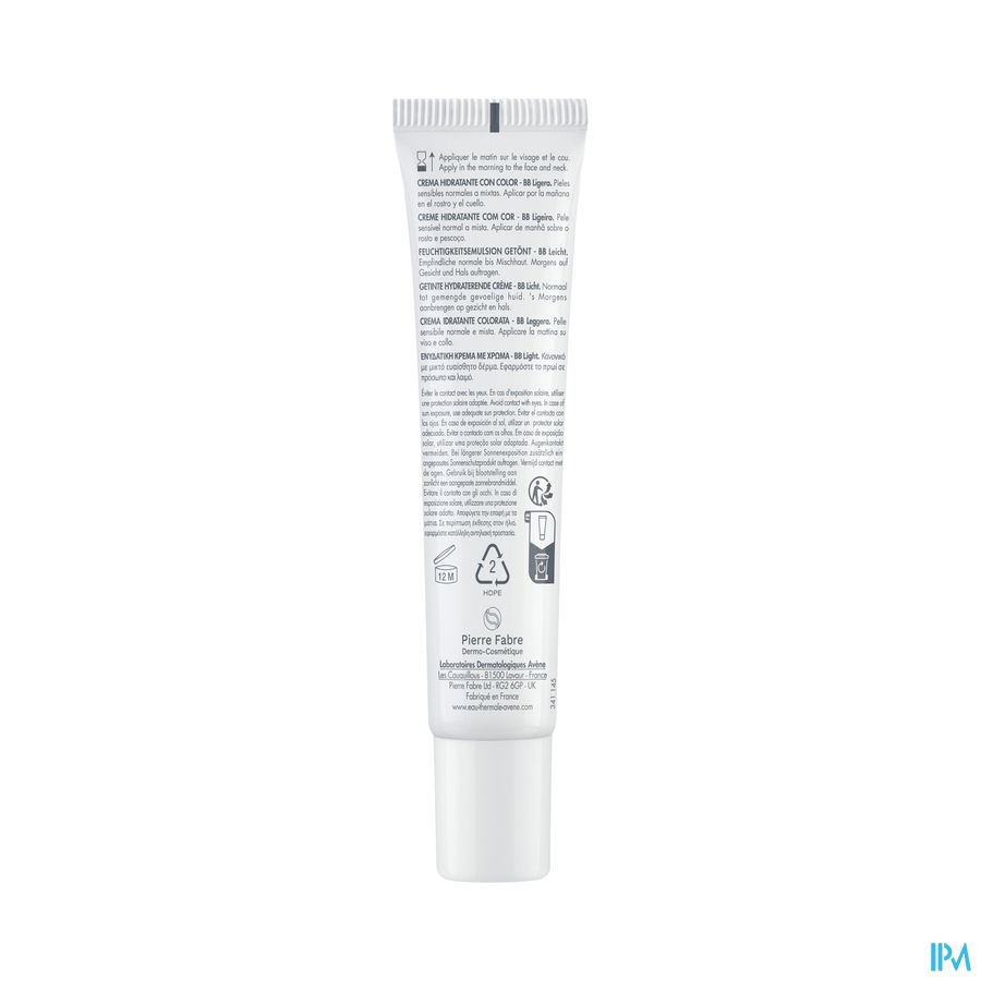 Avene Hydrance Bb Legere Tube 40ml 7