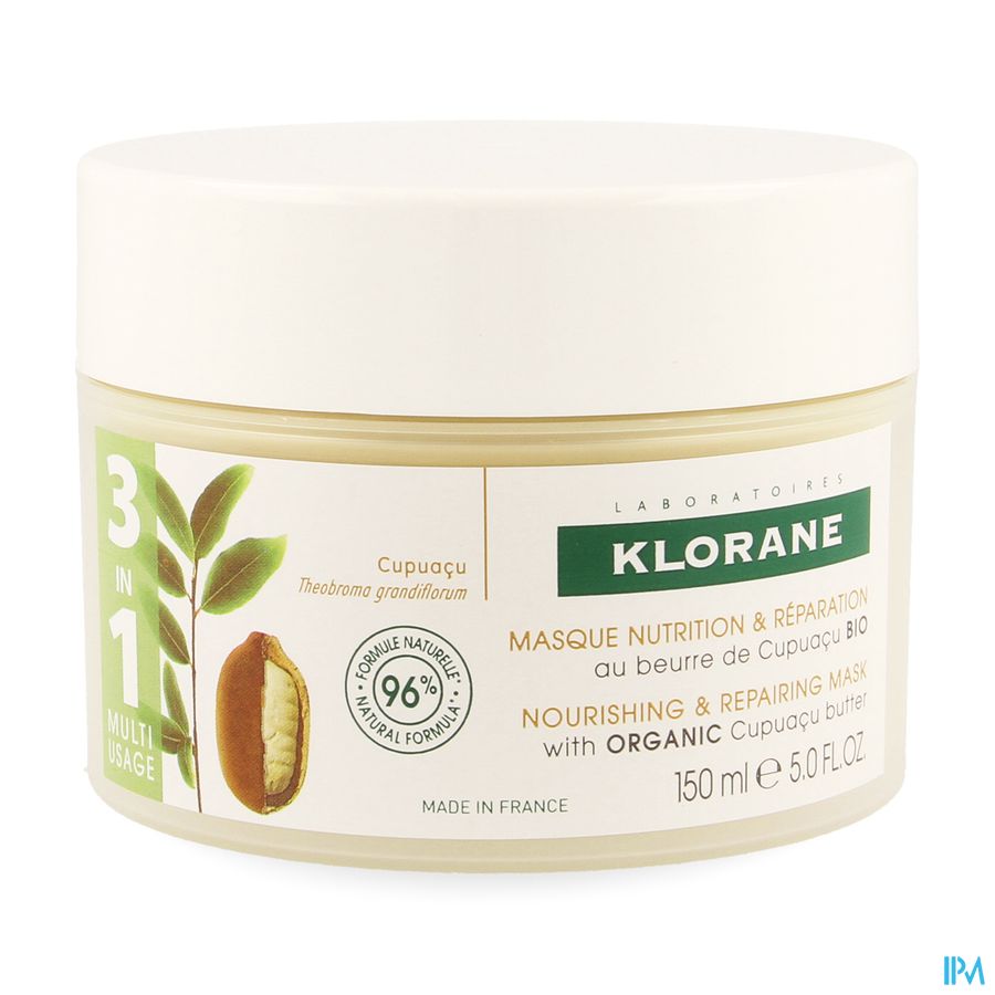 Klorane Capil. Masker Cupuacu 150ml Klorane Capil. Masker Cupuacu 150ml