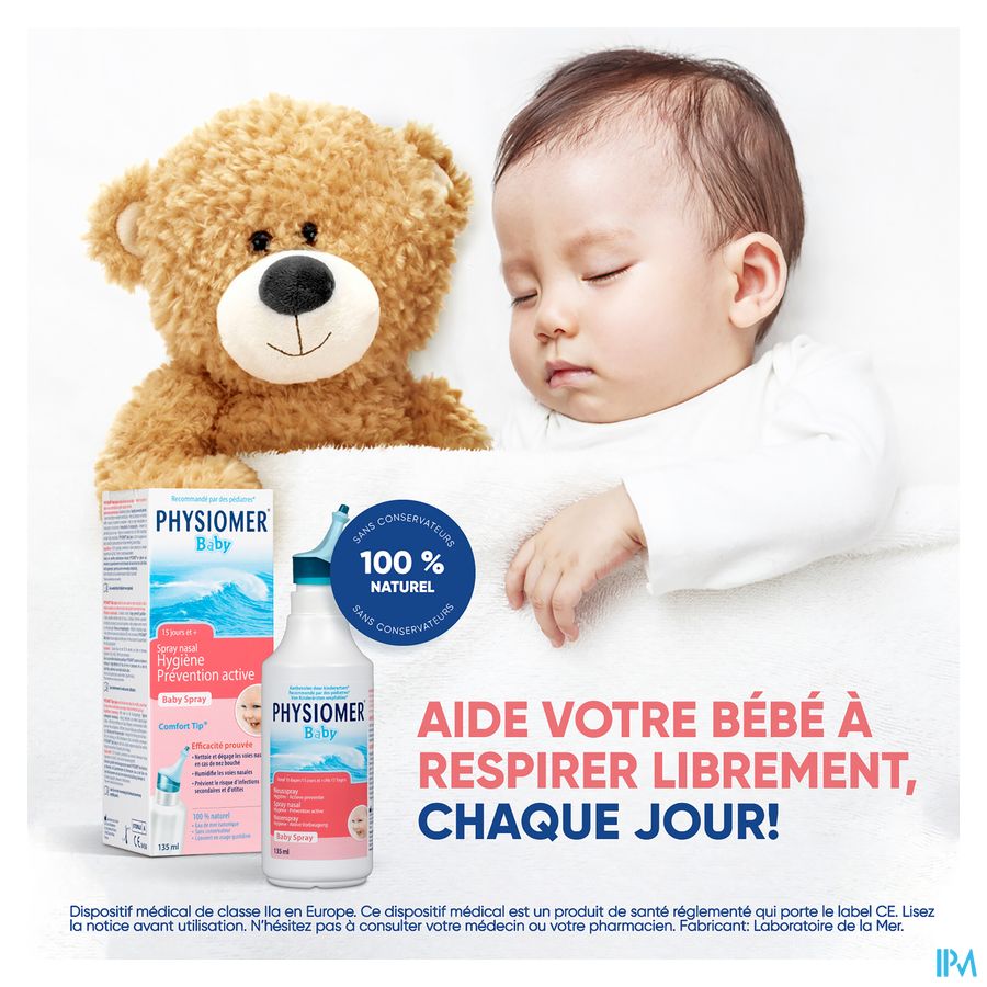 Physiomer Iso Baby Spray 135ml -5€ 5