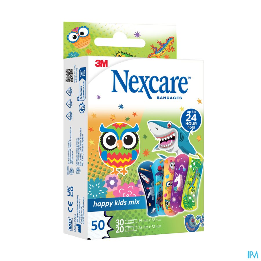 Nexcare 3m Happy Kids Mix Pleister 50 N3-50-2p 3