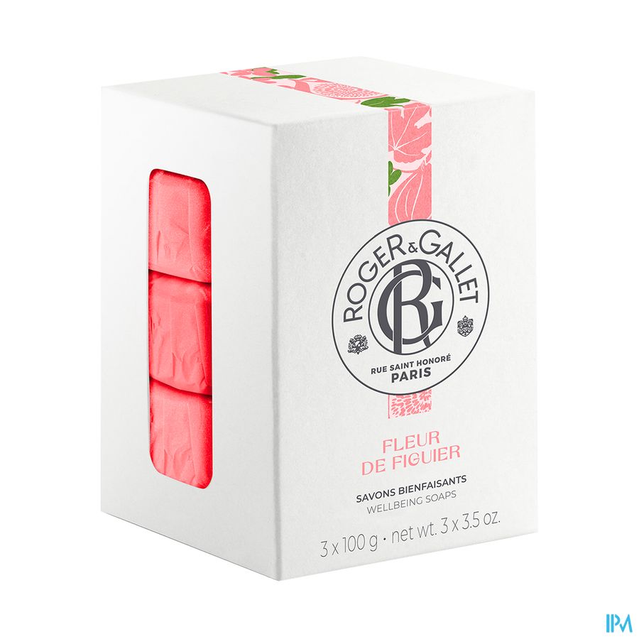 Roger&gallet Fleur De Figuier Doos 3 Zepen 100g Roger&gallet Fleur De Figuier Doos 3 Zepen 100g