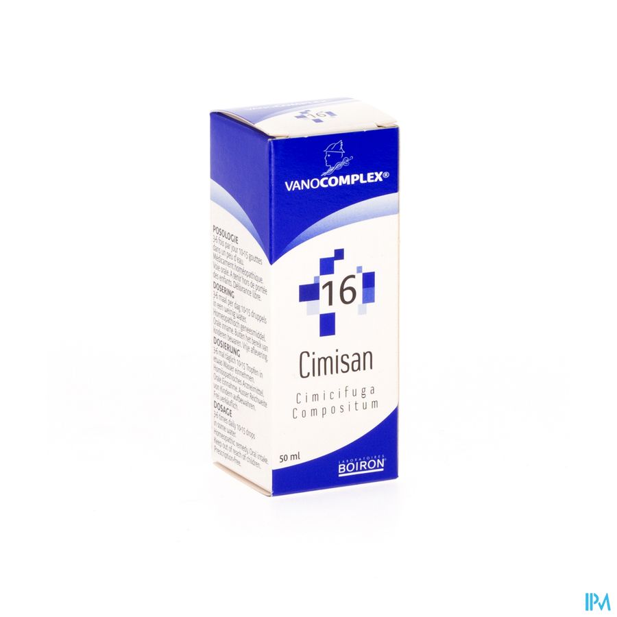 Vanocomplex N16 Cimisan Gutt 50ml Unda Vanocomplex N16 Cimisan Gutt 50ml Unda