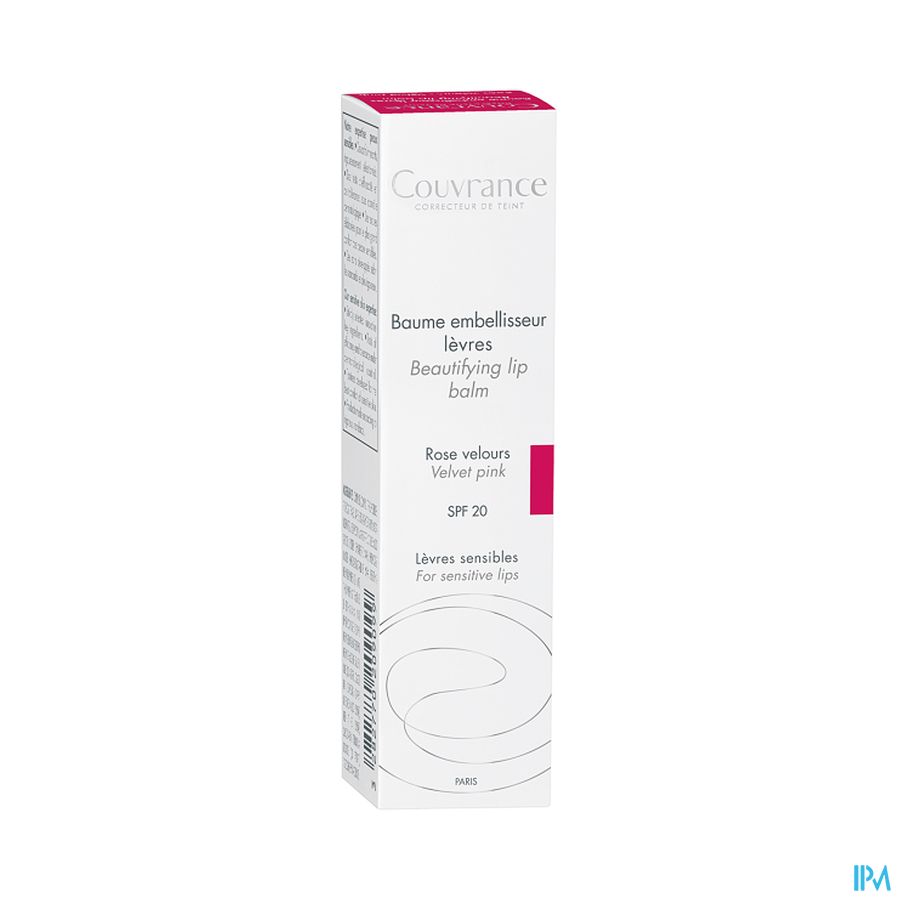 Avene Couvrance Corr. Teint Lipbalsem Roze 3g