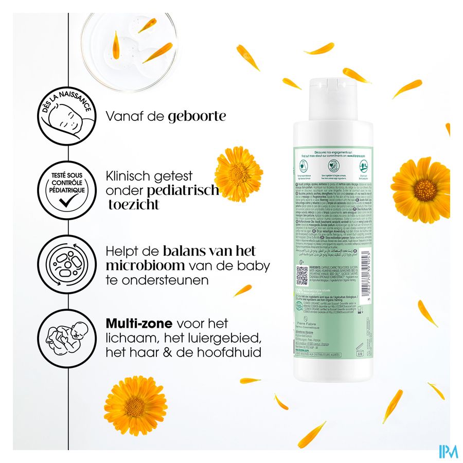Klorane Bb Olie Multifunctioneel Bio 200ml 5