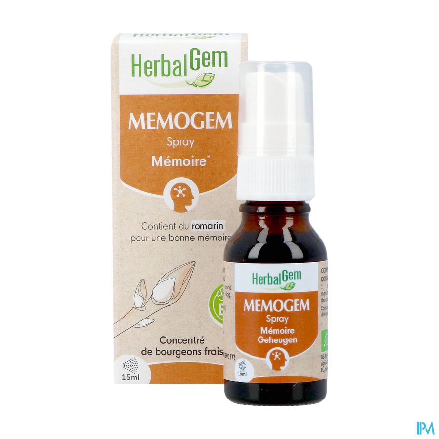 Herbalgem Memogem Spray Bio 15ml 9