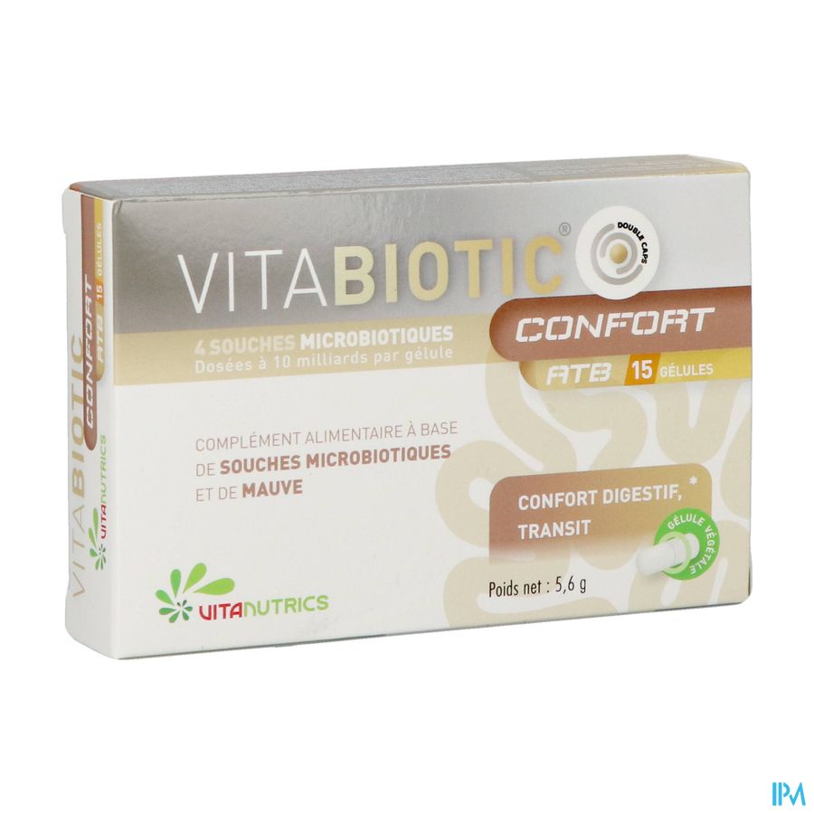 Vitabiotic Confort Atb V-caps 15 Vitabiotic Confort Atb V-caps 15