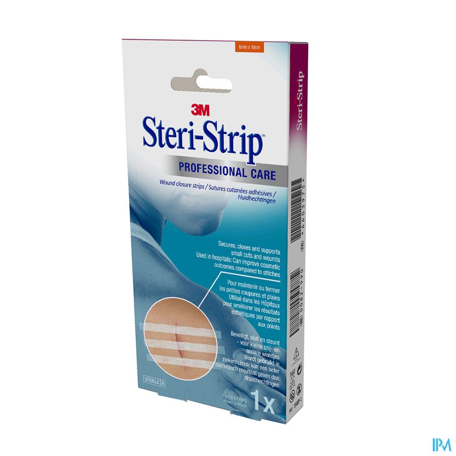 Steri-strip 3m Steril 6,0mmx100mm 1x10 1546p-1 2