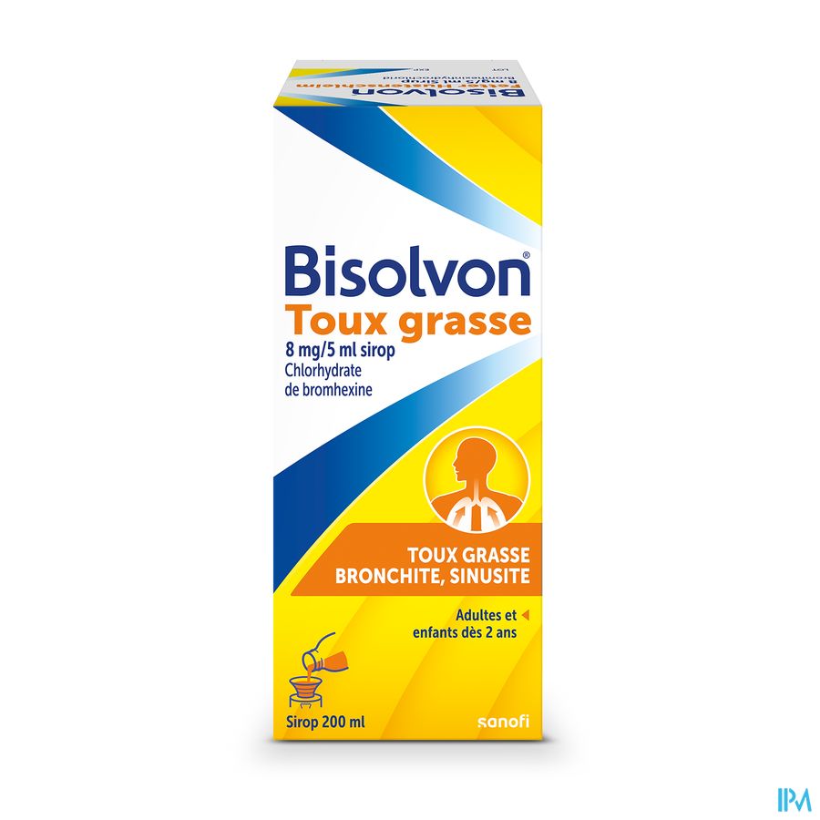 Bisolvon Sir 1 X 200ml 8mg/5ml Bisolvon Sir 1 X 200ml 8mg/5ml