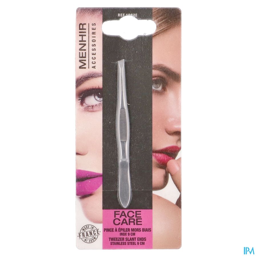 Epileerpincet Schuin Inox 9cm 1