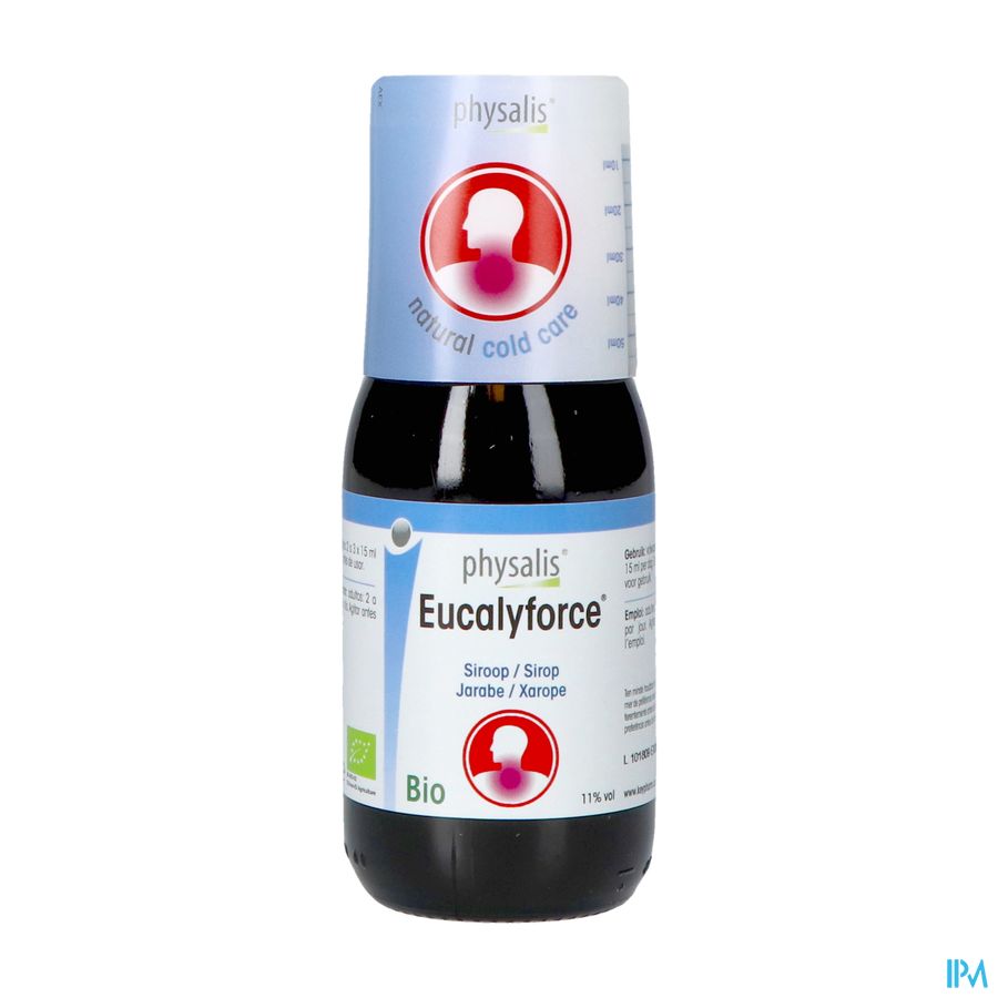 Physalis Eucalyforce Siroop Bio 150ml 9
