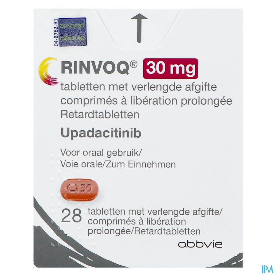Rinvoq 30mg Verlengde Afgifte Tabl 28 1