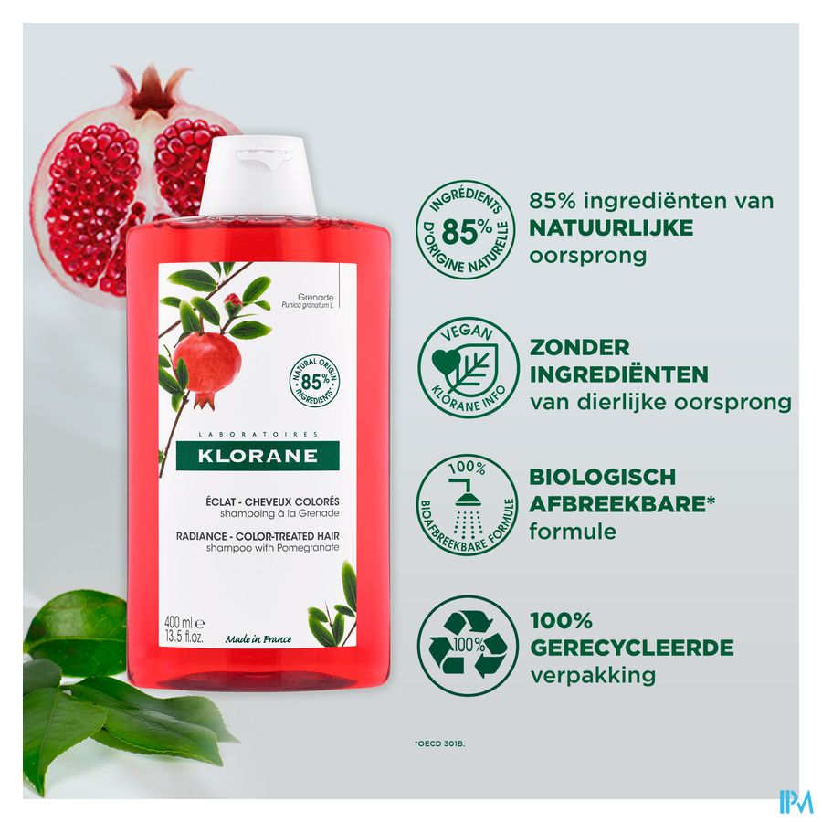 Klorane Capil. Sh Granaatappel 400ml 11