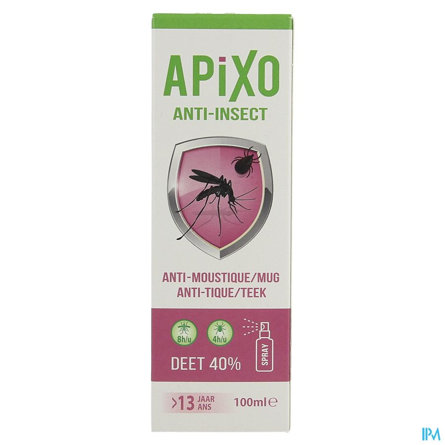 Apixo A/insect Deet 40% Spray 100ml 1