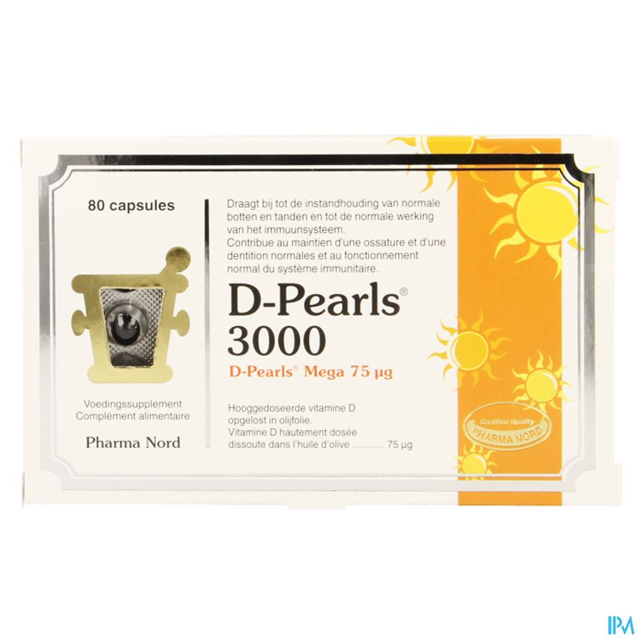 D-pearls 3000 Caps 80 1