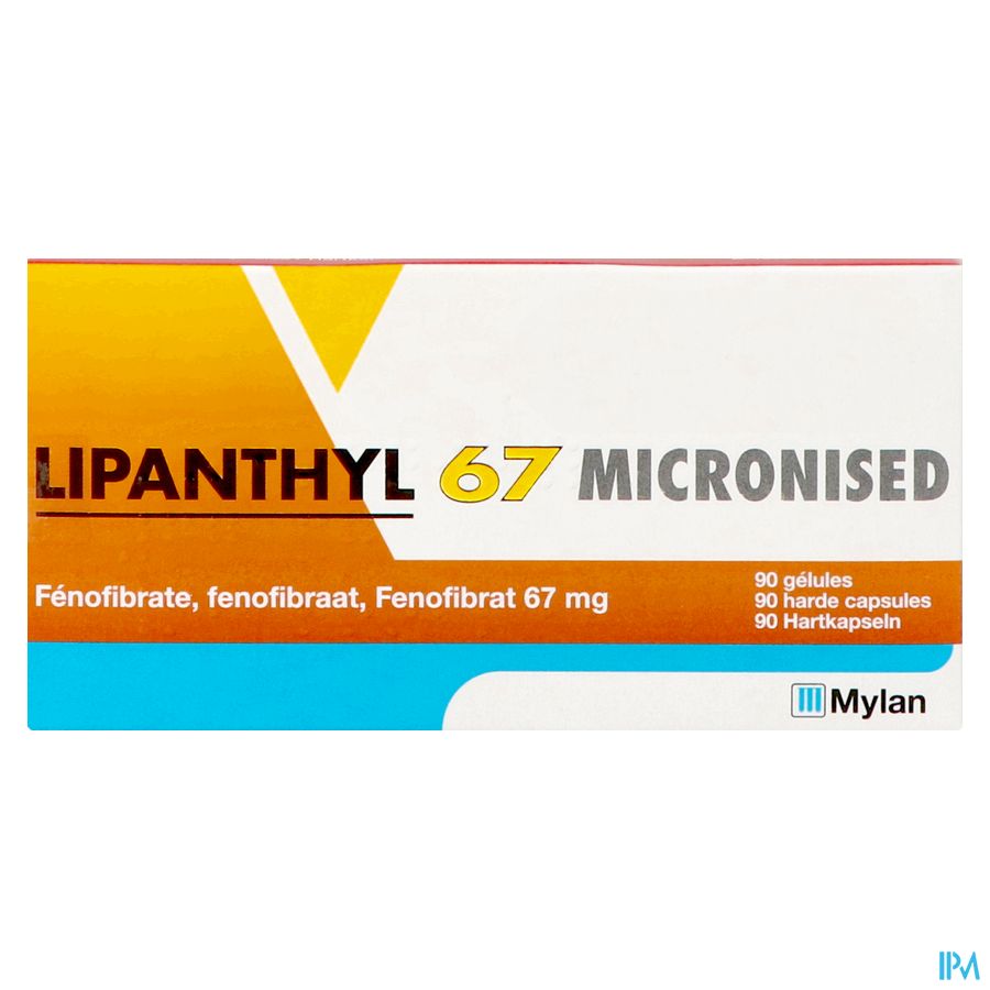 Lipanthyl 67 Micron Caps 90x 67mg 3