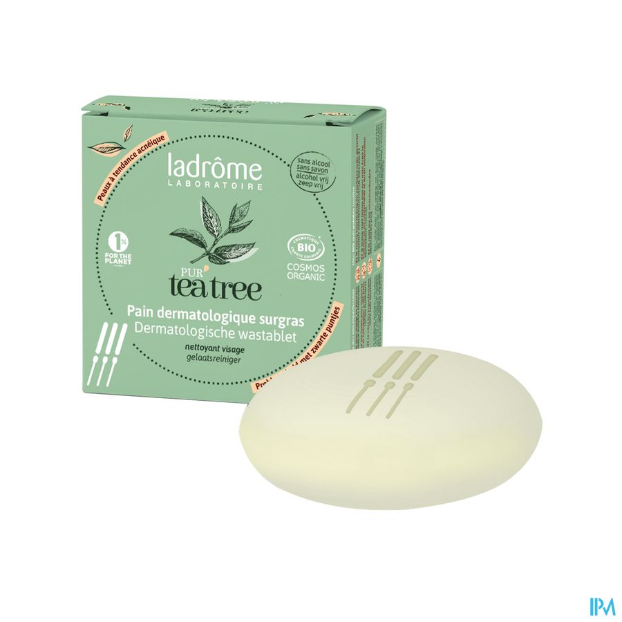Ladrome Pur Teatree Dermatologische Wastablet 105g