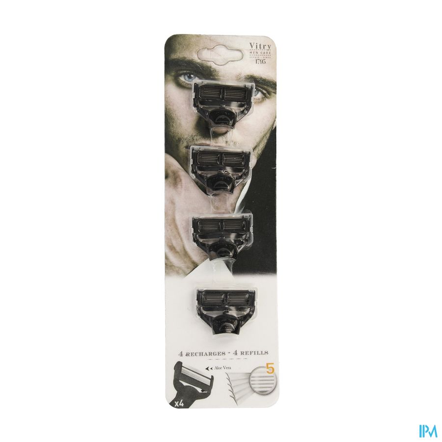 Vitry Recharges Rasoir 5 Lames 4 1