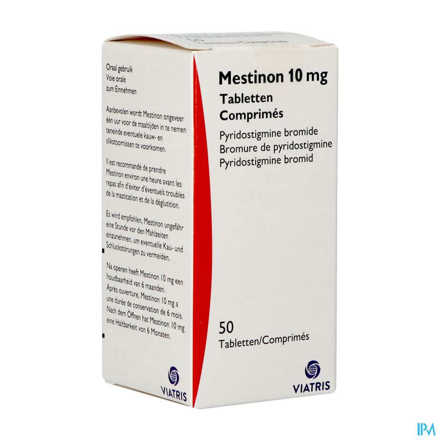 Mestinon Comp 50 X 10mg Mestinon Comp 50 X 10mg