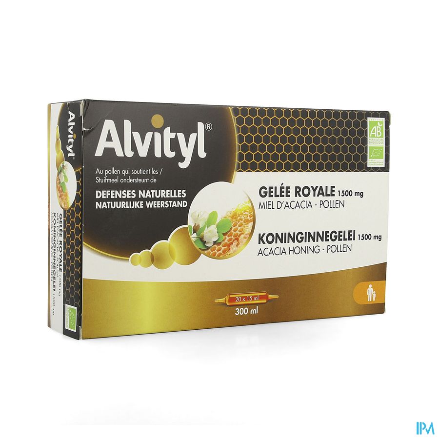 Alvityl Gelee Royale 20x15ml Alvityl Gelee Royale 20x15ml