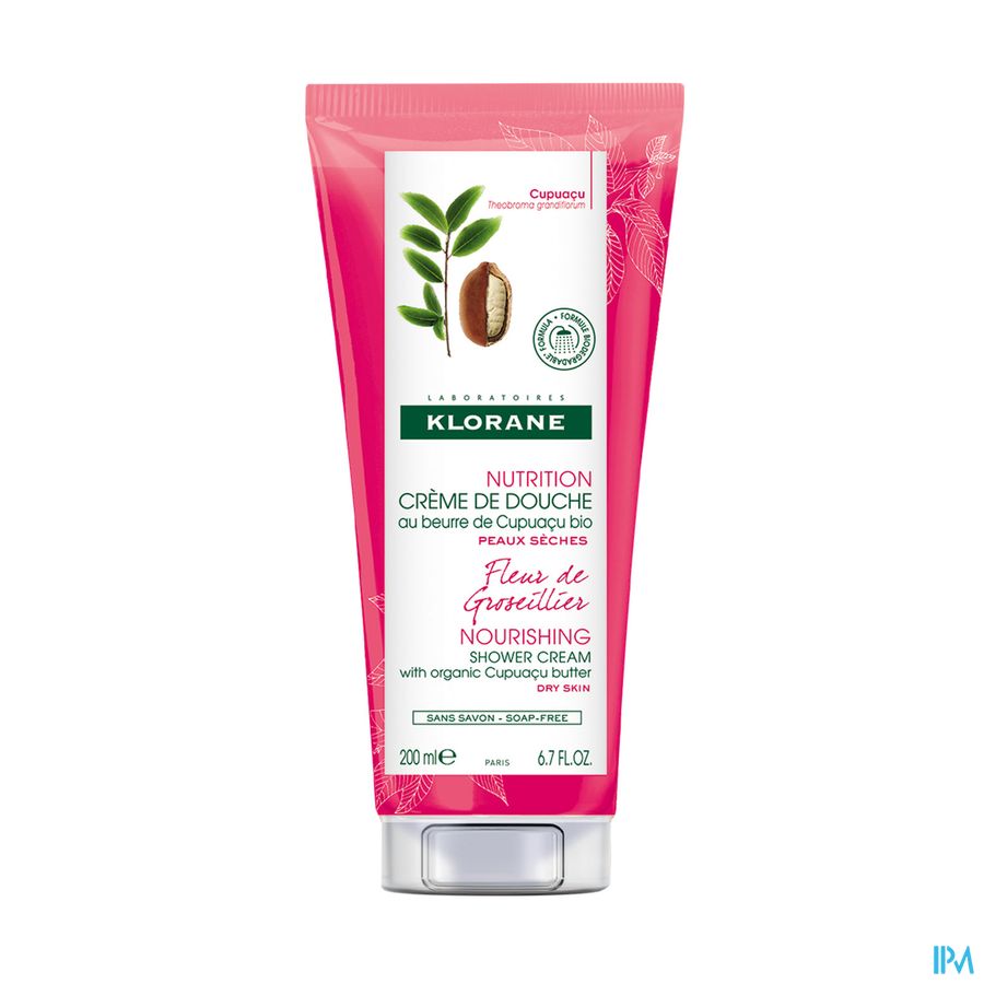 Klorane Lichaam Douchecr Aalbes Bloesem 200ml