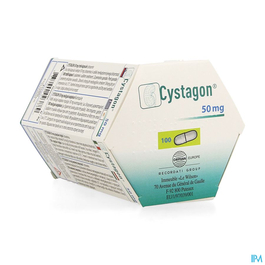 Cystagon Caps 100 X 50mg Cystagon Caps 100 X 50mg