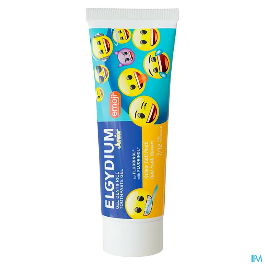 Elgydium Tandpasta Junior Emoji Tutti Frutti 50ml 6
