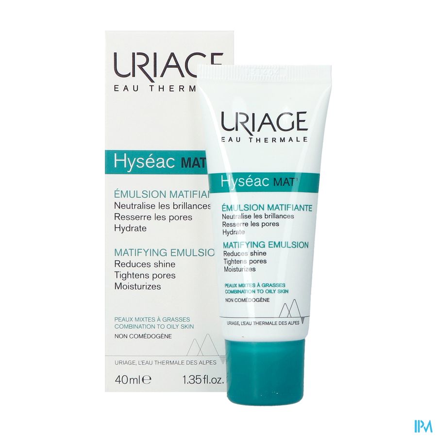 Uriage Hyseac Mat Gel Creme Tube 40ml 9