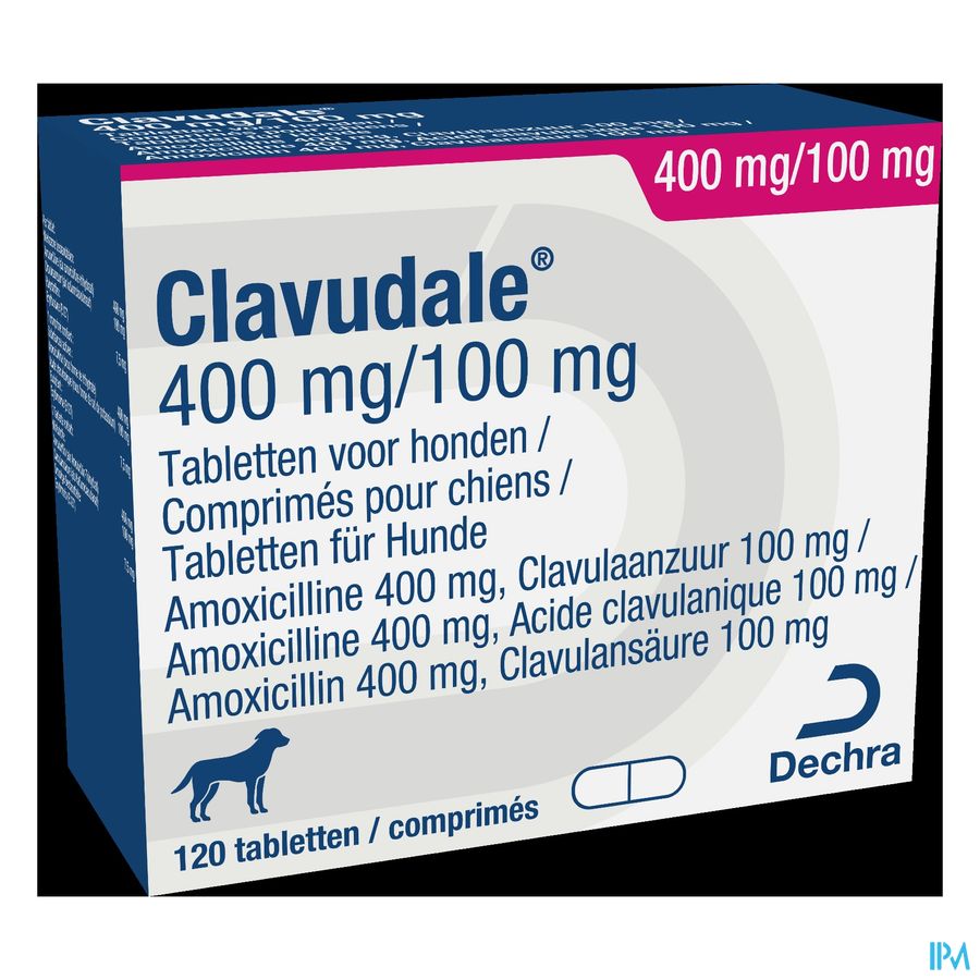 Clavudale 400mg/100mg Hond Blister Tabl 120 Clavudale 400mg/100mg Hond Blister Tabl 120