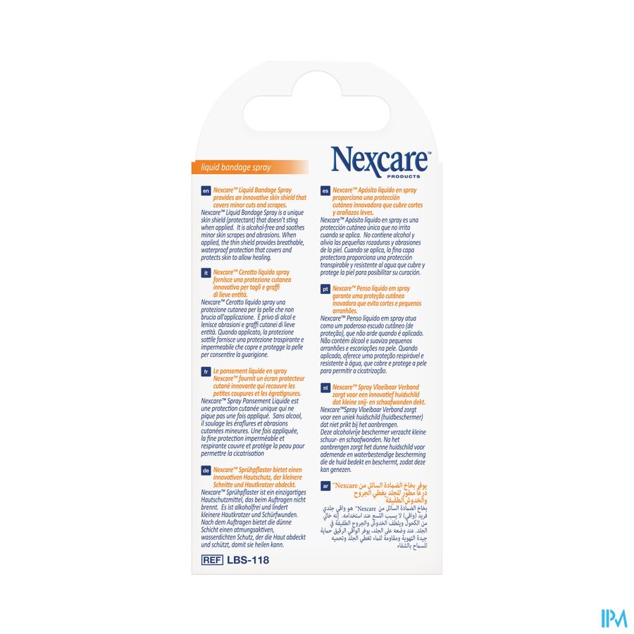 Nexcare Pansement Liquide Spray 18ml Lbs-18 4