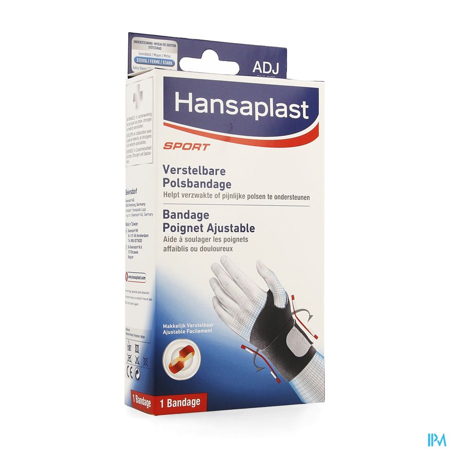 Hansaplast Polsbandage Verstelbaar 1