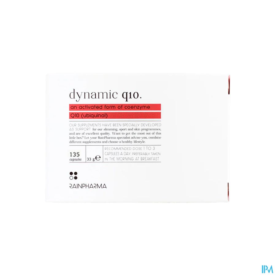 Rain Pharma Dynamic Q10 Caps 135 Rain Pharma Dynamic Q10 Caps 135