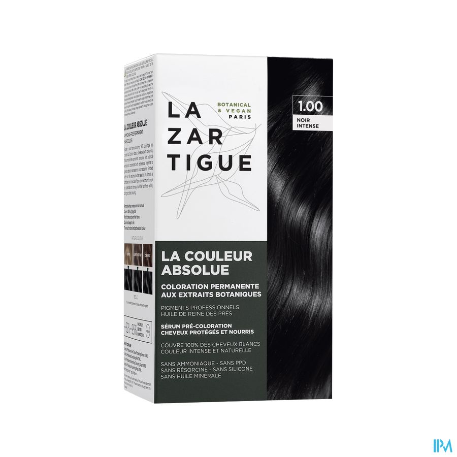 Lazartigue Couleur Absolue 1.00 Noir Intense Lazartigue Couleur Absolue 1.00 Noir Intense