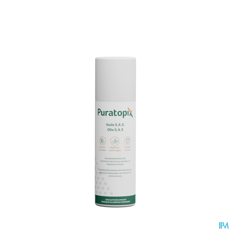 Puratopix Huile Sas Soin Barriere Emollient 150ml