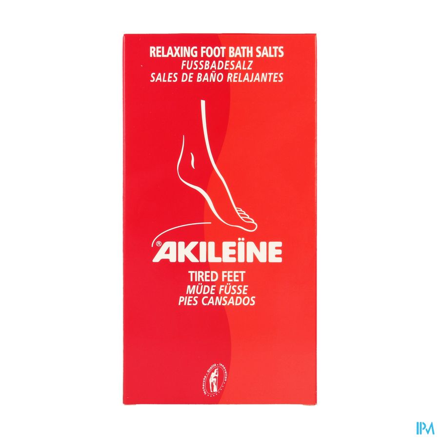 Akileine Rood Badzout Voeten Zakje 2x150g 101220 3