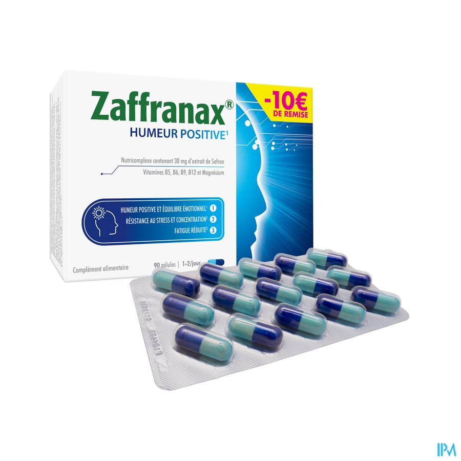 Zaffranax Caps 90 Nf Promo -10€ 4