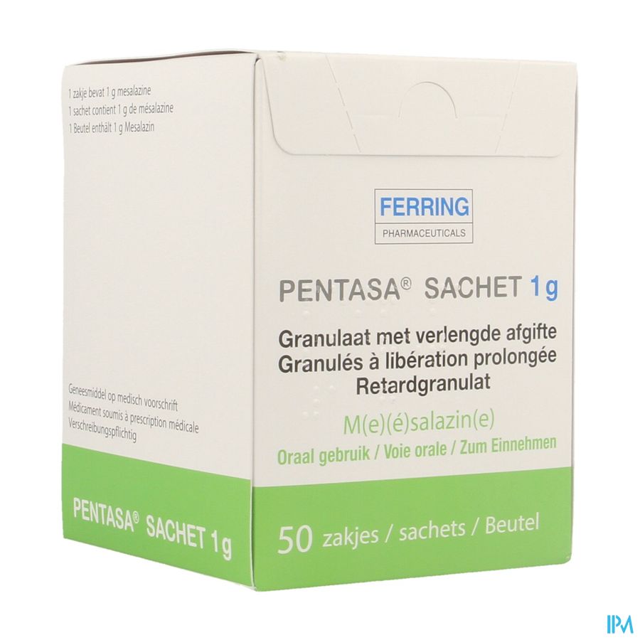 Pentasa Sach Gran 50 X 1g Pentasa Sach Gran 50 X 1g