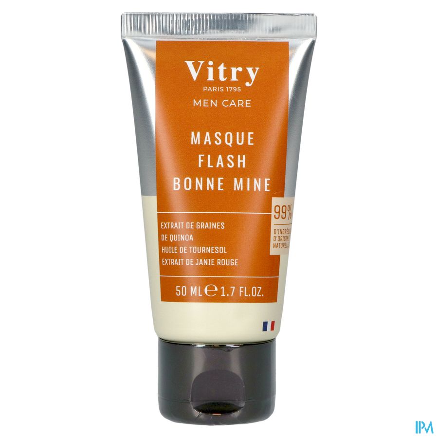 Vitry Man Masker Instant Stralende Huid 50ml 2