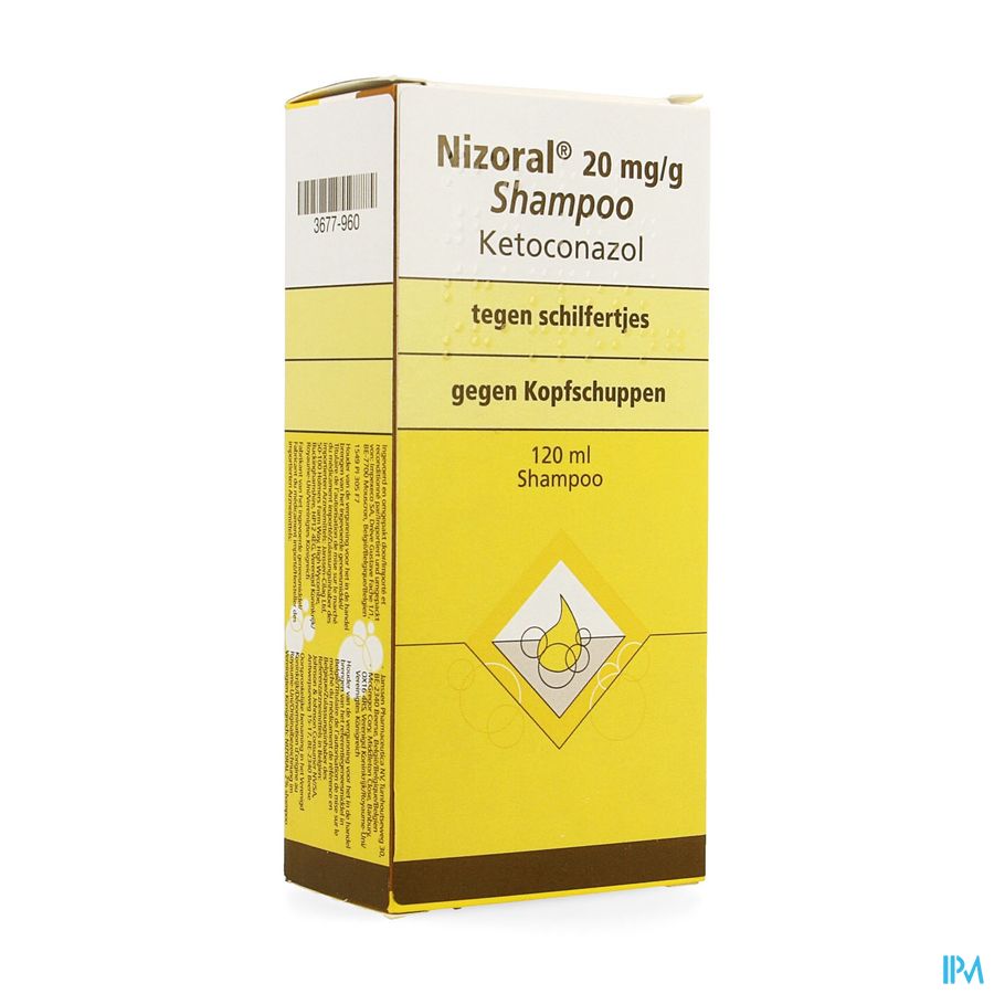 Nizoral Impexeco 20mg/g Shampoo 120ml Pip Nizoral Impexeco 20mg/g Shampoo 120ml Pip