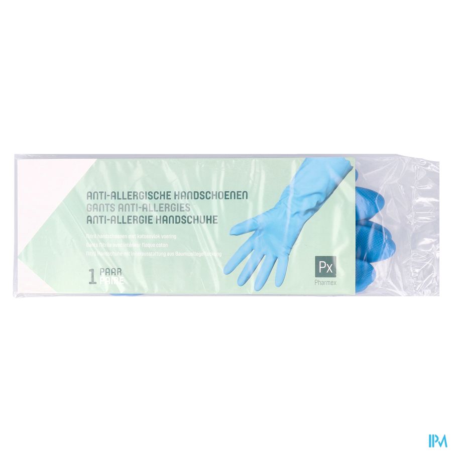 Pharmex Gant A/allergie Nitrile M 3