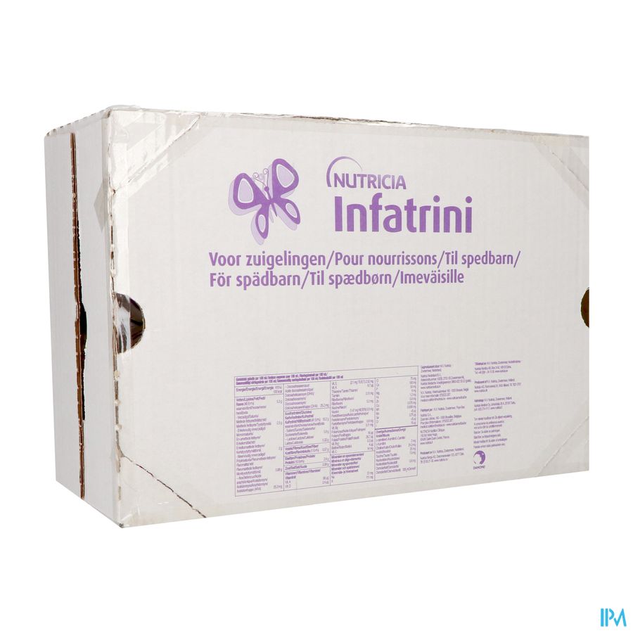 Infatrini 0-18m Voor Zuigelingen Met Groeiachterstand Flessen 24x125ml