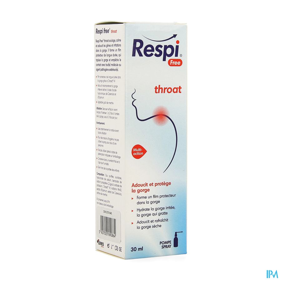 Respi Free Throat Spray 30ml Respi Free Throat Spray 30ml