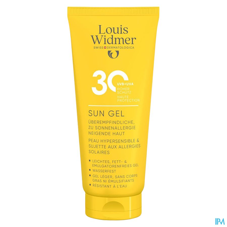 Widmer Sun Gel 30 100ml 3