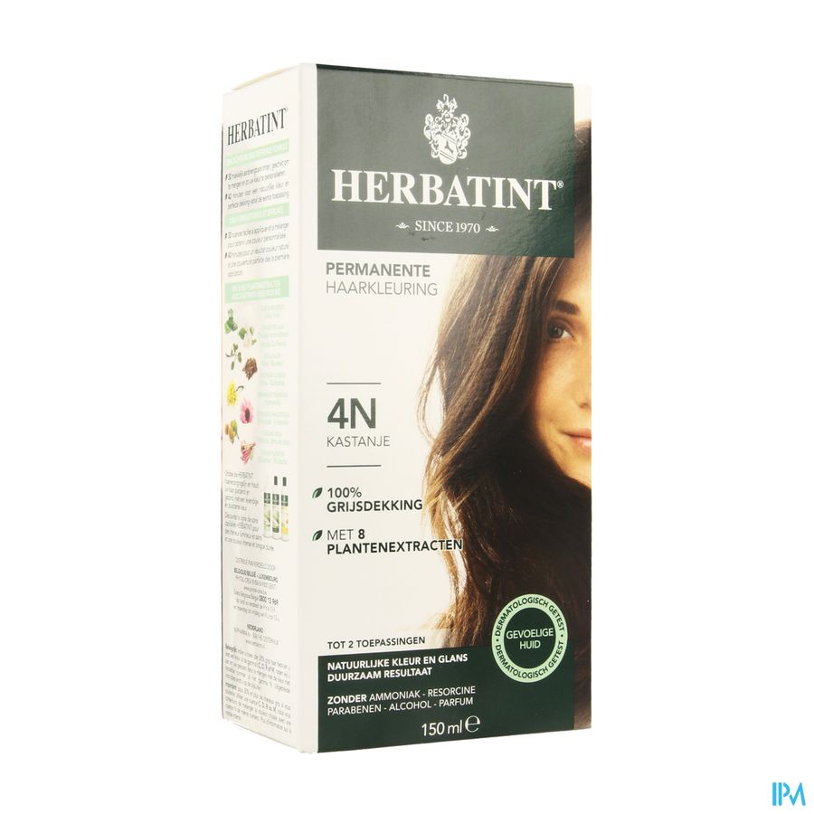 Herbatint Kastanjebruin 4n 150ml Herbatint Kastanjebruin 4n 150ml