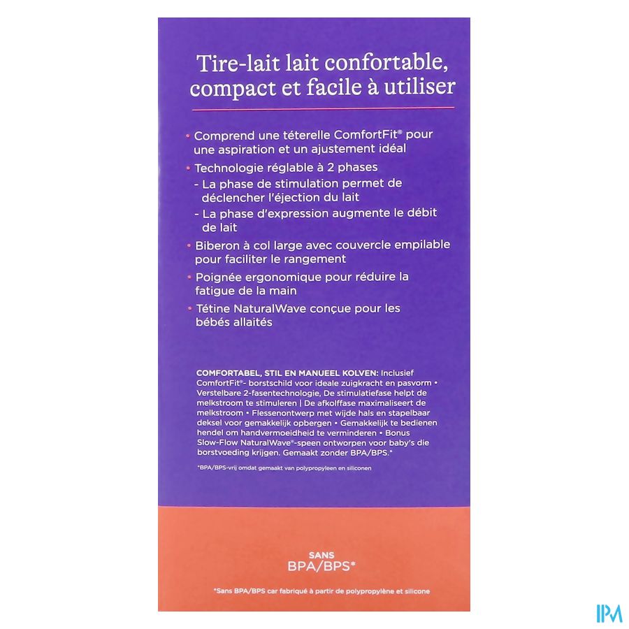 LANSINOH HANDKOLF MANUEEL 50572 1 ST NF 6