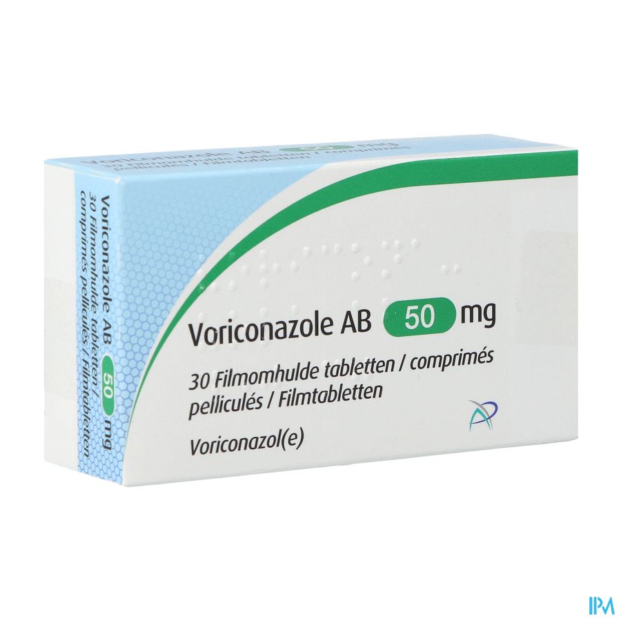 Voriconazole Ab 50mg Filmomh Tabl 30 Voriconazole Ab 50mg Filmomh Tabl 30