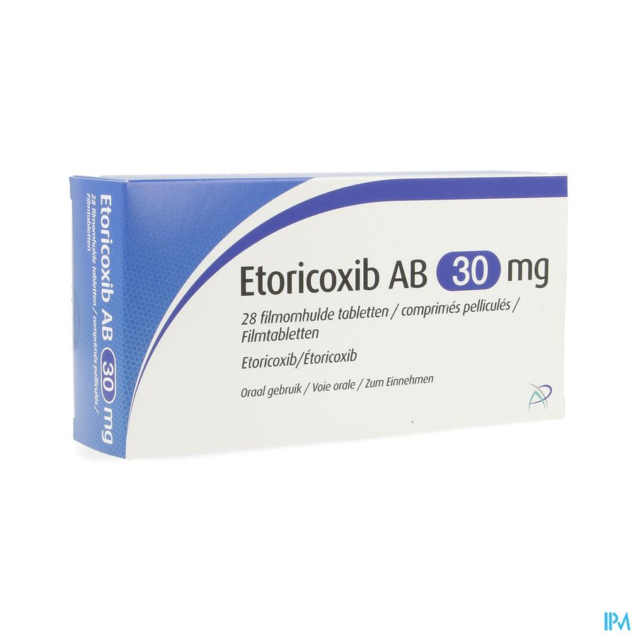 Etoricoxib Ab 30mg Filmomh Tabl 28 X 30mg Etoricoxib Ab 30mg Filmomh Tabl 28 X 30mg
